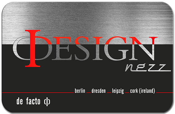 Aluminium Visitenkarte front